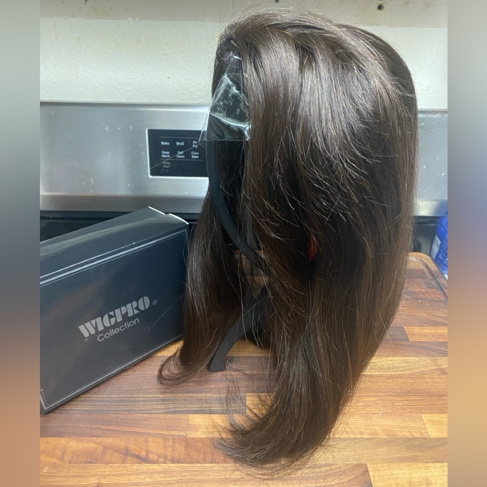Hair Integration Fall Topper by WIGPRO 300A - Hand Tied Human Hair